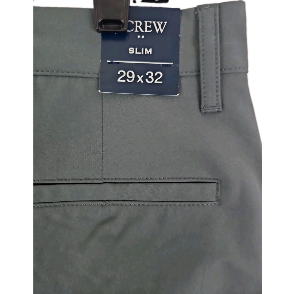 J.Crew Tech ~Men's Size 29x32~ Gray Slim Fit Flex Pants AA712 NWT. - Picture 7 of 16